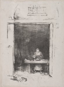 Kovář: Passage du Dragon od James McNeill Whistler