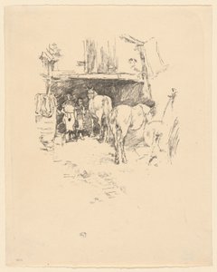 Smithův dvůr od James McNeill Whistler