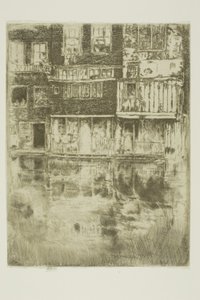 The Square House, Amsterdam od James Abbott McNeill Whistler