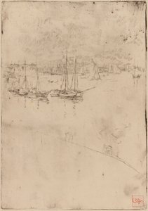 Parník, Benátky od James Abbott McNeill Whistler