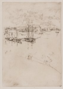 Parník, Benátky od James Abbott McNeill Whistler