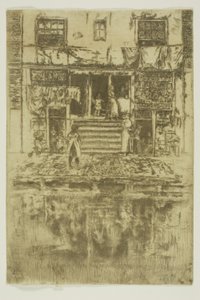 The Steps, Amsterdam od James Abbott McNeill Whistler