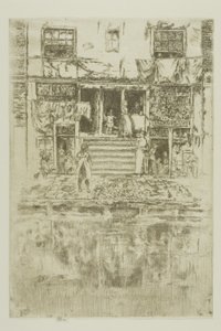 The Steps, Amsterdam od James Abbott McNeill Whistler