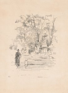 The Steps, Lucembursko od James Abbott McNeill Whistler