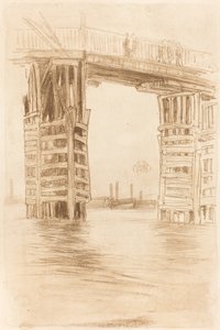 Vysoký most od James Abbott McNeill Whistler