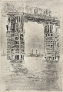 Vysoký most od James Abbott McNeill Whistler