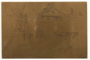 Chrám od James Abbott McNeill Whistler