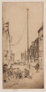 Benátský stožár od James Abbott McNeill Whistler