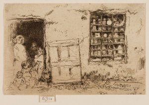Vesnická cukrárna od James Abbott McNeill Whistler