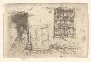 Vesnická cukrárna od James Abbott McNeill Whistler