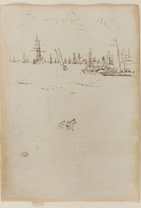 Loď pro návštěvníky od James Abbott McNeill Whistler