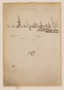 Loď pro návštěvníky od James McNeill Whistler