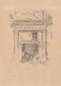 The Whitesmiths, Impasse des Carmélites od James Abbott McNeill Whistler