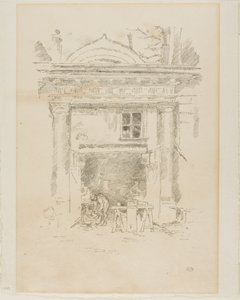 The Whitesmiths, Impasse des Carmélites od James Abbott McNeill Whistler