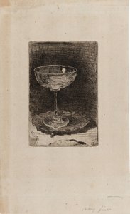 Sklenice na víno od James Abbott McNeill Whistler