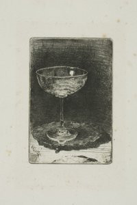 Sklenice na víno od James Abbott McNeill Whistler