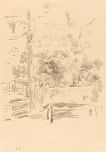 Jeden na jednoho v zahradě od James Abbott McNeill Whistler