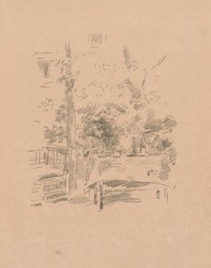 Jeden na jednoho v zahradě od James Abbott McNeill Whistler
