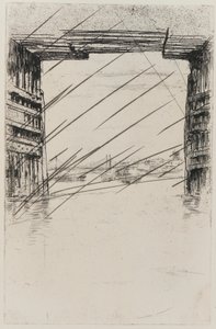 Pod starým mostem Battersea od James Abbott McNeill Whistler