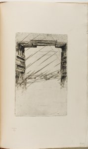 Pod starým mostem Battersea od James Abbott McNeill Whistler