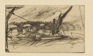 Most Vauxhall od James Abbott McNeill Whistler