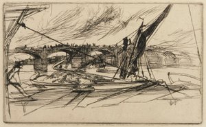 Most Vauxhall od James Abbott McNeill Whistler