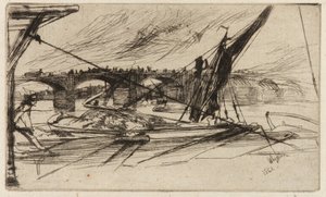 Most Vauxhall od James Abbott McNeill Whistler