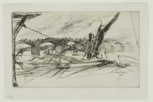 Most Vauxhall od James Abbott McNeill Whistler