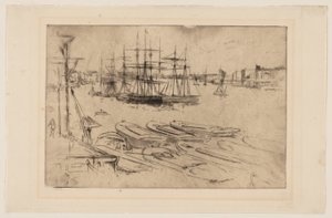 Wapping - The Pool od James Abbott McNeill Whistler