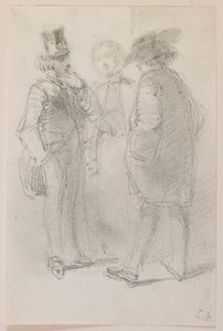 Whistler s přáteli od James Abbott McNeill Whistler