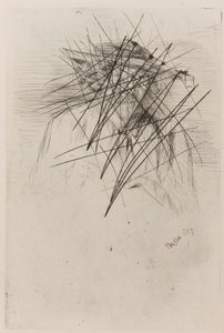 Whistler s kloboukem od James Abbott McNeill Whistler