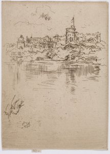 Windsorský zámek od James Abbott McNeill Whistler