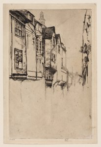 Velká ulice, Londýn od James Abbott McNeill Whistler