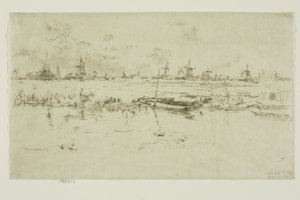 Zaandam od James Abbott McNeill Whistler