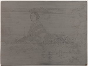 <em>En Plein Soleil</em>. Nezrušená deska z dvanácti leptů z přírody (francouzský set) od James Abbott McNeill Whistler