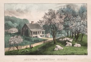 American Homestead, jaro, 1869.