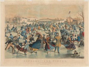 Central Park, Zima: Skating Pond