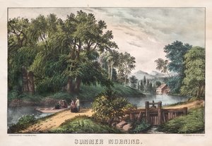 Letní ráno, c. 1838-72.