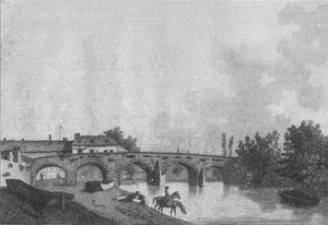 Maidstone Bridge, Kent. Pl. 2, 1787 od James Newton