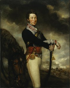 Kapitán Peter Hawker ze 14. lehkého dragounského pluku od James Northcote