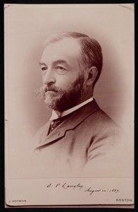 Portrét Samuela Pierponta Langleyho 1834-1906, 22. srpna 1887. od James Notman
