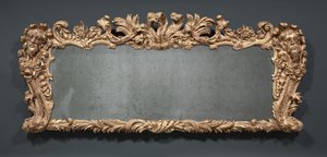 Overmantel Mirror, kolem roku 1740