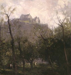 Edinburgh (olej na plátně)