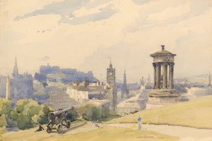 Edinburgh z Calton Hill