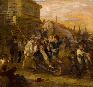 Volební nepokoje v Coventry, 1861 od James Pollard