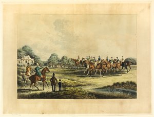 Saint Albans Grand Steeple Chase od James Pollard