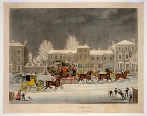 The Approach to Christmas, vyryl George Hunt
