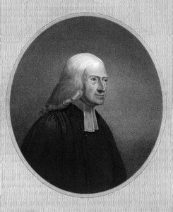 John Wesley, anglický nekonformní kazatel z 18. století, 1836.
