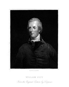 William Pitt mladší , britský politik, 19. století.