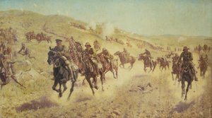 Palestinská kampaň: Akce 6. jízdní brigády v El Muhgar